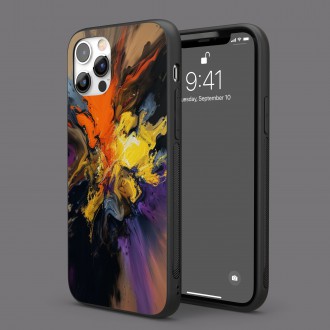 Kryt na mobil Moderní umění - směs barev