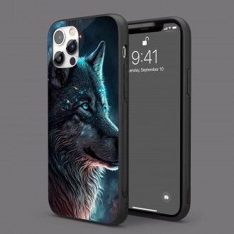 Kryt na mobil Vlk v noci