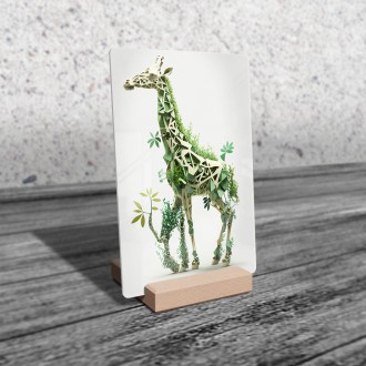 Akrylové sklo Přírodní žirafa