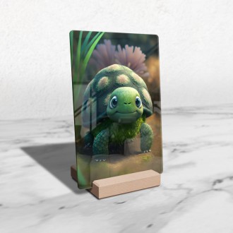 Akrylové sklo Animovaná želva