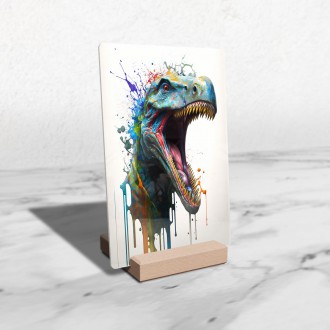 Akrylové sklo Graffiti dinosaur