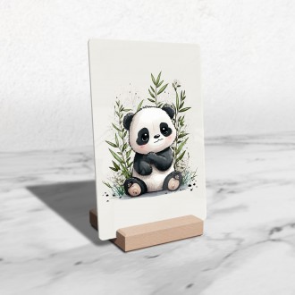 Akrylové sklo Malá panda
