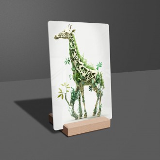 Akrylové sklo Přírodní žirafa