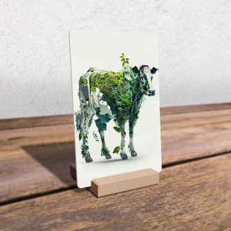 Akrylové sklo Přírodní kravička