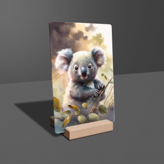 Akrylové sklo Akvarelová koala