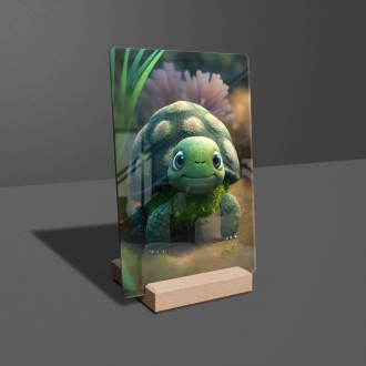 Akrylové sklo Animovaná želva
