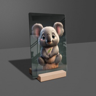 Akrylové sklo Animovaná koala