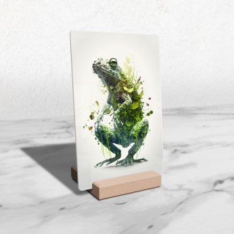 Akrylové sklo Přírodní žába