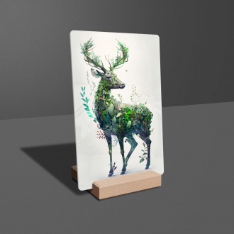 Akrylové sklo Přírodní jelen
