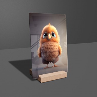 Akrylové sklo Animované kuře