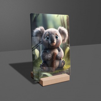 Akrylové sklo Roztomilá koala