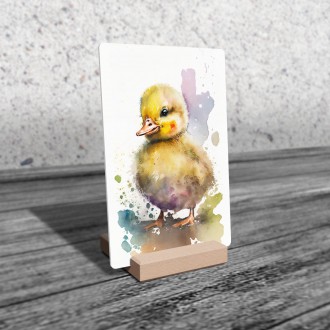 Akrylové sklo Akvarelová kachna