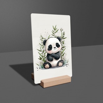 Akrylové sklo Malá panda