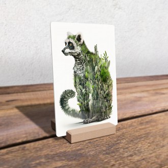 Akrylové sklo Přírodní lemur