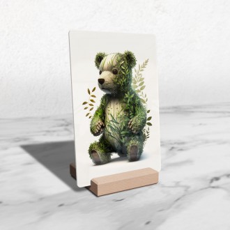 Akrylové sklo Přírodní medvídek