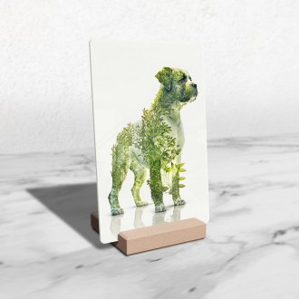 Akrylové sklo Přírodní pes