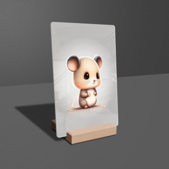 Akrylové sklo Malá myška