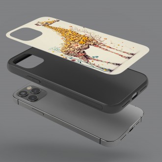 Kryt na mobil Květinové žirafa