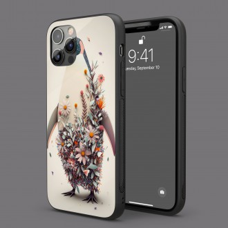 Kryt na mobil Květinový tučňák