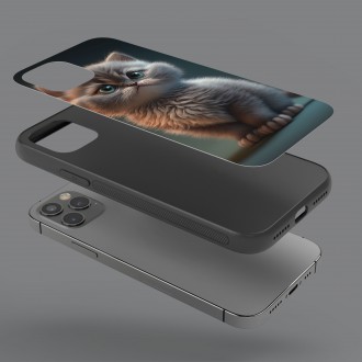 Kryt na mobil Animovaná kočička