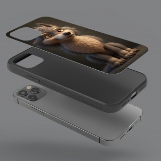 Kryt na mobil Animovaný vlk