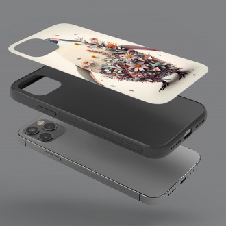 Kryt na mobil Květinový tučňák