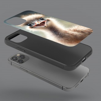 Kryt na mobil Akvarelový pštros