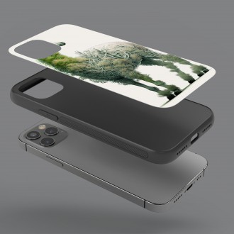 Kryt na mobil Přírodní lama