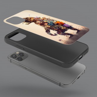 Kryt na mobil Květinový šimpanz