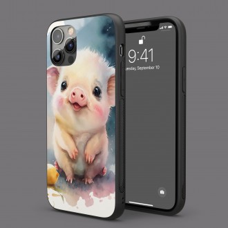 Kryt na mobil Akvarelové prasátko