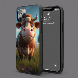 Kryt na mobil Animovaná kravička