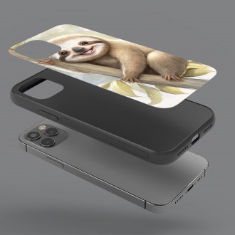 Kryt na mobil Akvarelový lenochod