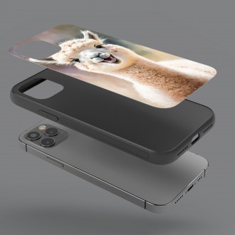 Kryt na mobil Akvarelová lama