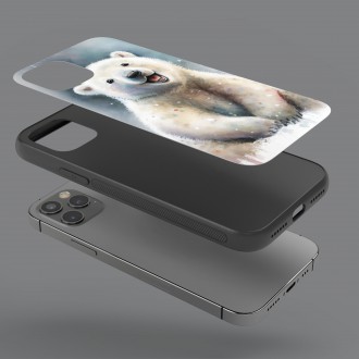 Kryt na mobil Akvarelový lední medvěd