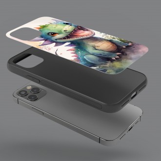 Kryt na mobil Akvarelový drak