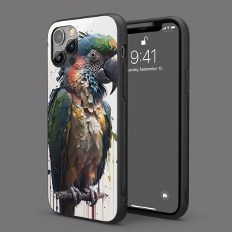 Kryt na mobil Graffiti papoušek