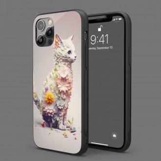 Kryt na mobil Květinová kočka