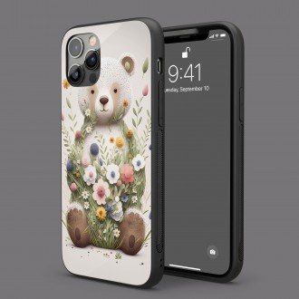 Kryt na mobil Květinový lední medvídek