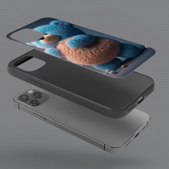 Kryt na mobil Animovaný modrý medvěd