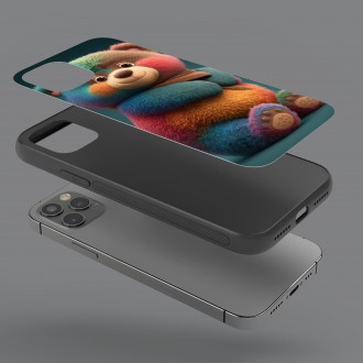 Kryt na mobil Duhový medvídek