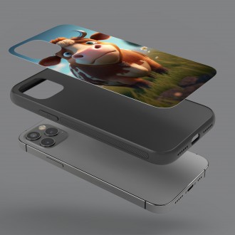 Kryt na mobil Animovaná kravička