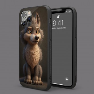 Kryt na mobil Animovaný vlk