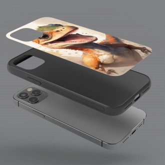 Kryt na mobil Akvarelový dinosaur
