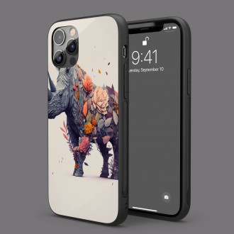 Kryt na mobil Květinový nosorožec