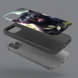 Kryt na mobil Akvarelový panter