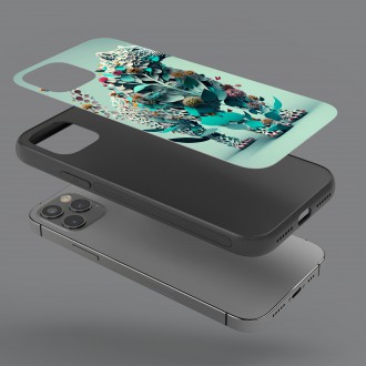 Kryt na mobil Květinový levhart