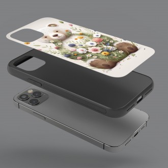 Kryt na mobil Květinový lední medvídek