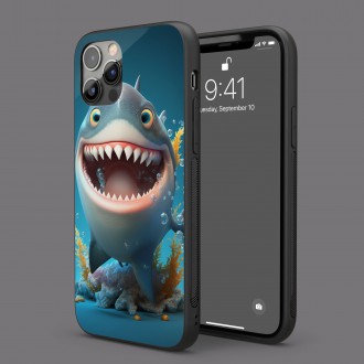 Kryt na mobil Animovaný žralok