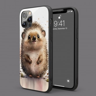 Kryt na mobil Akvarelový ježek