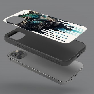 Kryt na mobil Graffiti jaguár